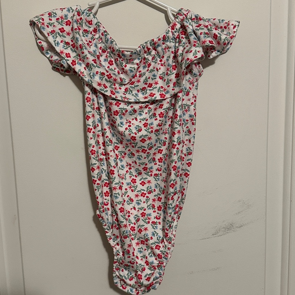 Floral Off-Shoulder Bodysuit